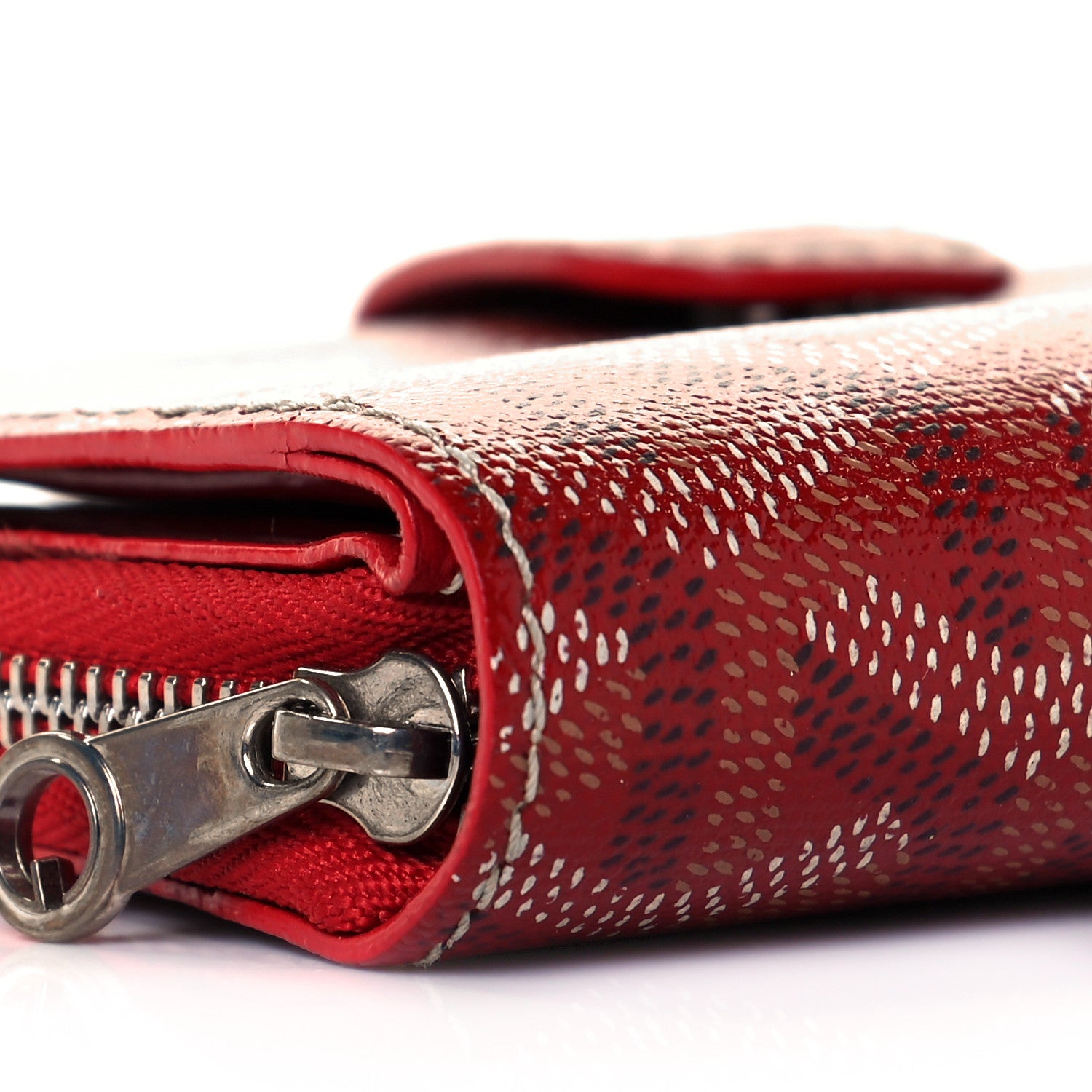 Goyard Goyardine Tuileries Wallet Red 8 of 11