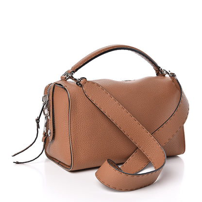 Fendi Cuoio Romano Selleria Lei Boston Tote Mou 3 of 10