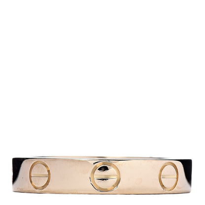 Cartier 18K Yellow Gold 3.5mm LOVE Wedding Band Ring 49 5 3 of 5
