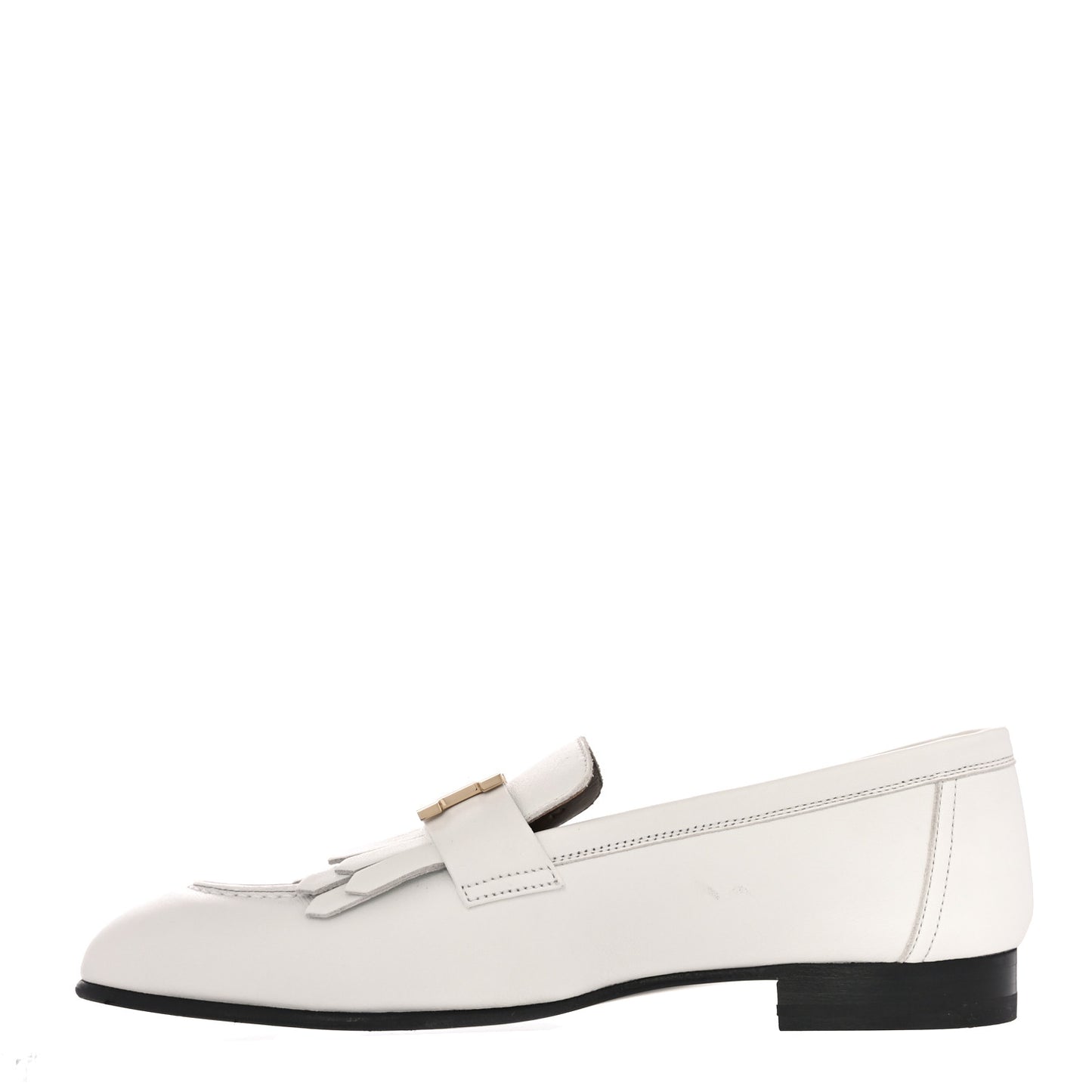 Calfskin Womens Royal Loafer 36 White