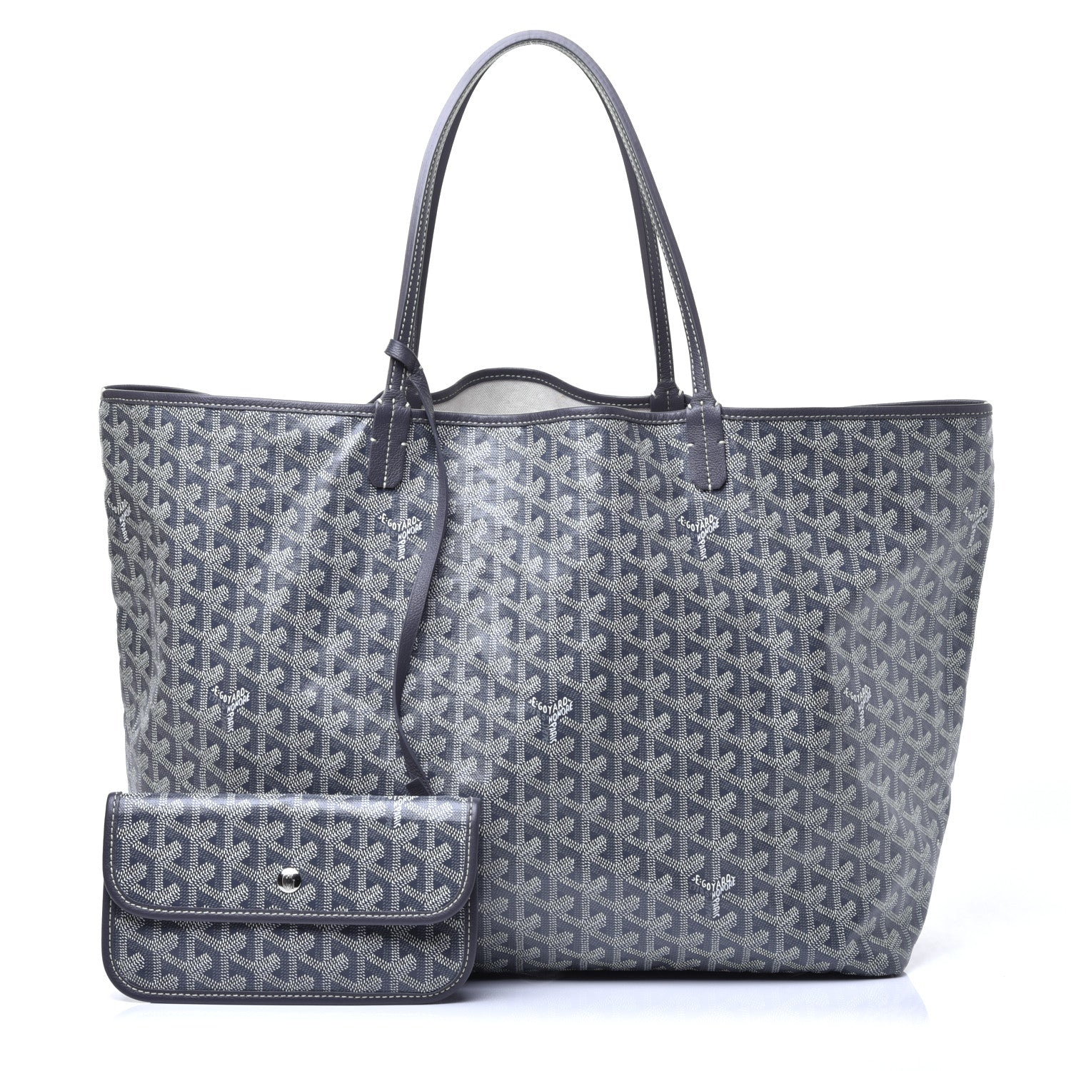 Goyard Goyardine Saint Louis GM Grey 1 of 8