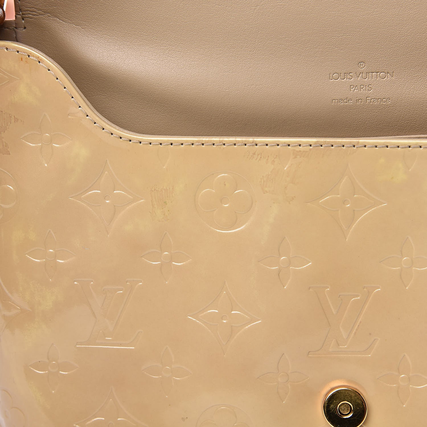 Louis Vuitton Vernis Thompson Street Beige 14 of 14