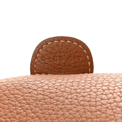 Hermes Taurillon Clemence Evelyne III PM Gold 8 of 15