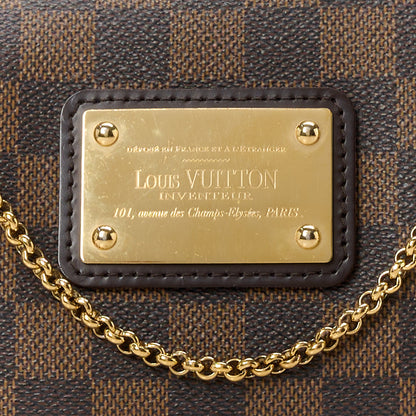 Louis Vuitton Damier Ebene Eva Clutch 7 of 9