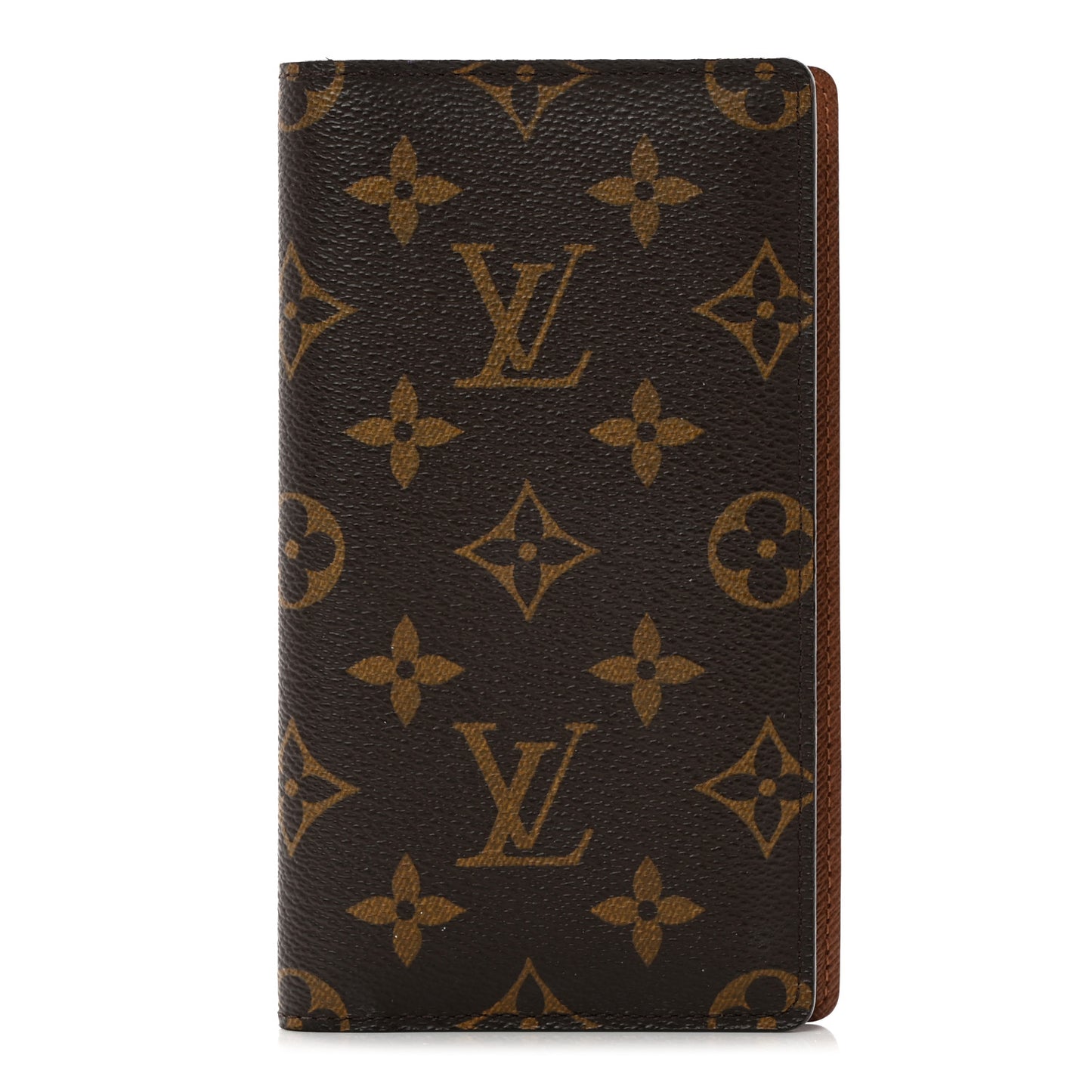 Monogram Checkbook Holder Case Wallet
