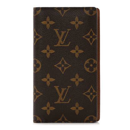 Louis Vuitton Monogram Checkbook Holder Case Wallet 1 of 13