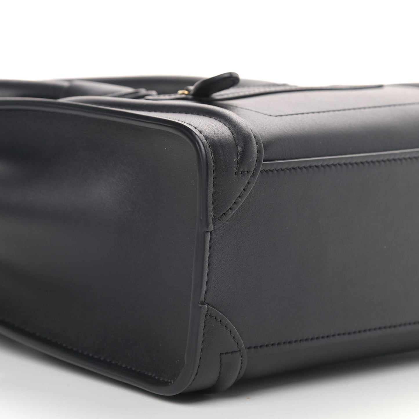 Smooth Calfskin Nano Luggage Black