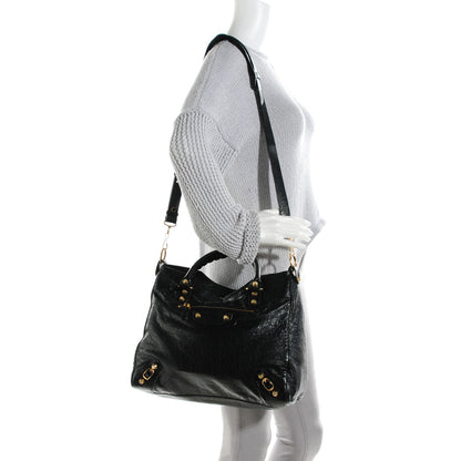 Balenciaga Agneau Giant 12 Gold Hardware Velo Black 2 of 7