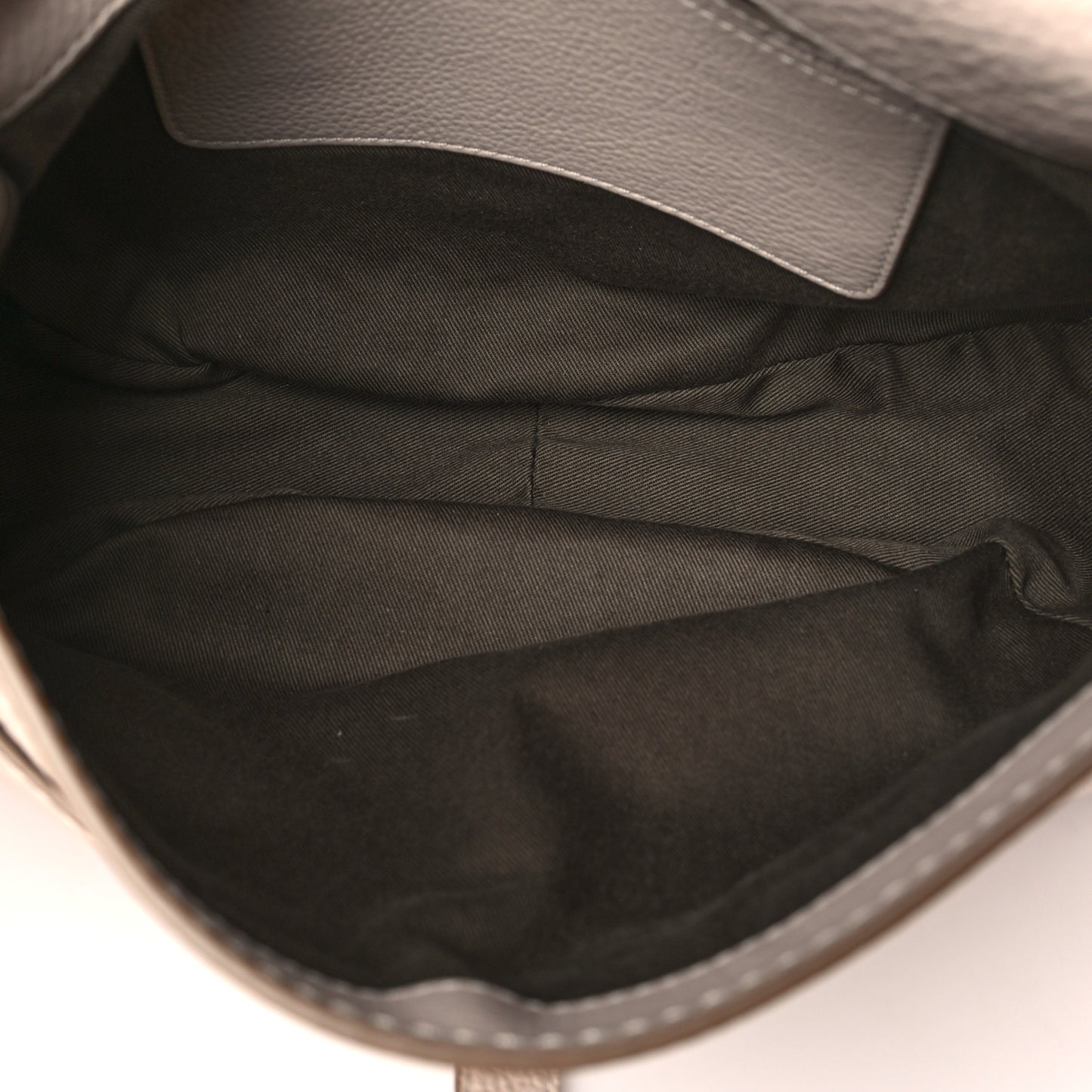 Grained Calfskin Medium Marcie Saddle Bag Nomad Beige