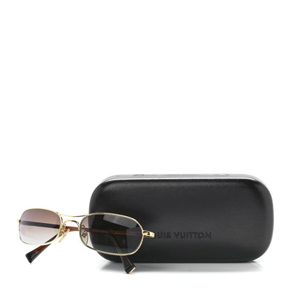 Louis Vuitton Metal Conspiration PM Sunglasses Z0038U Gold 8 of 8