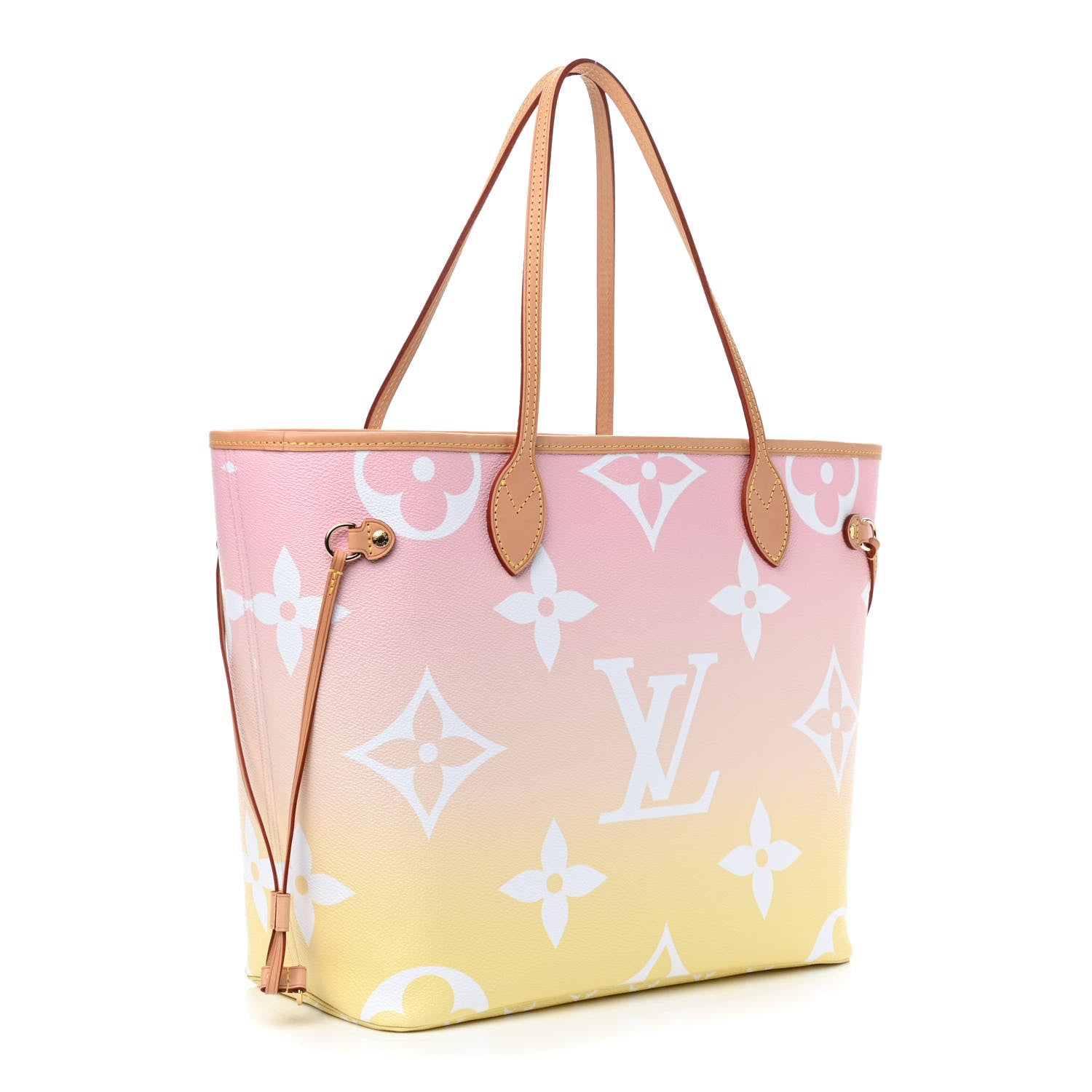Louis Vuitton Monogram Giant By The Pool Neverfull MM Light Pink 3 of 8