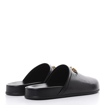 Gucci Malaga Kid Womens Horsebit River Slippers 39 Black 4 of 8