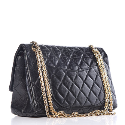 Chanel Aged Calfskin Quilted 2.55 Reissue 226 Flap Black 4 of 14