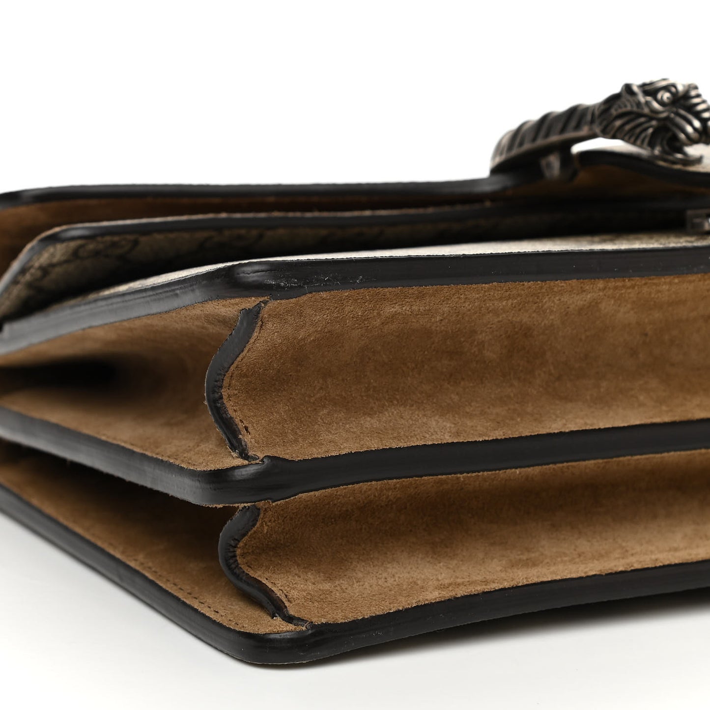 GG Supreme Monogram Small Dionysus Shoulder Bag Taupe