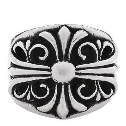 Chrome Hearts Sterling Silver Keeper Ring 63 10.5 1 of 5