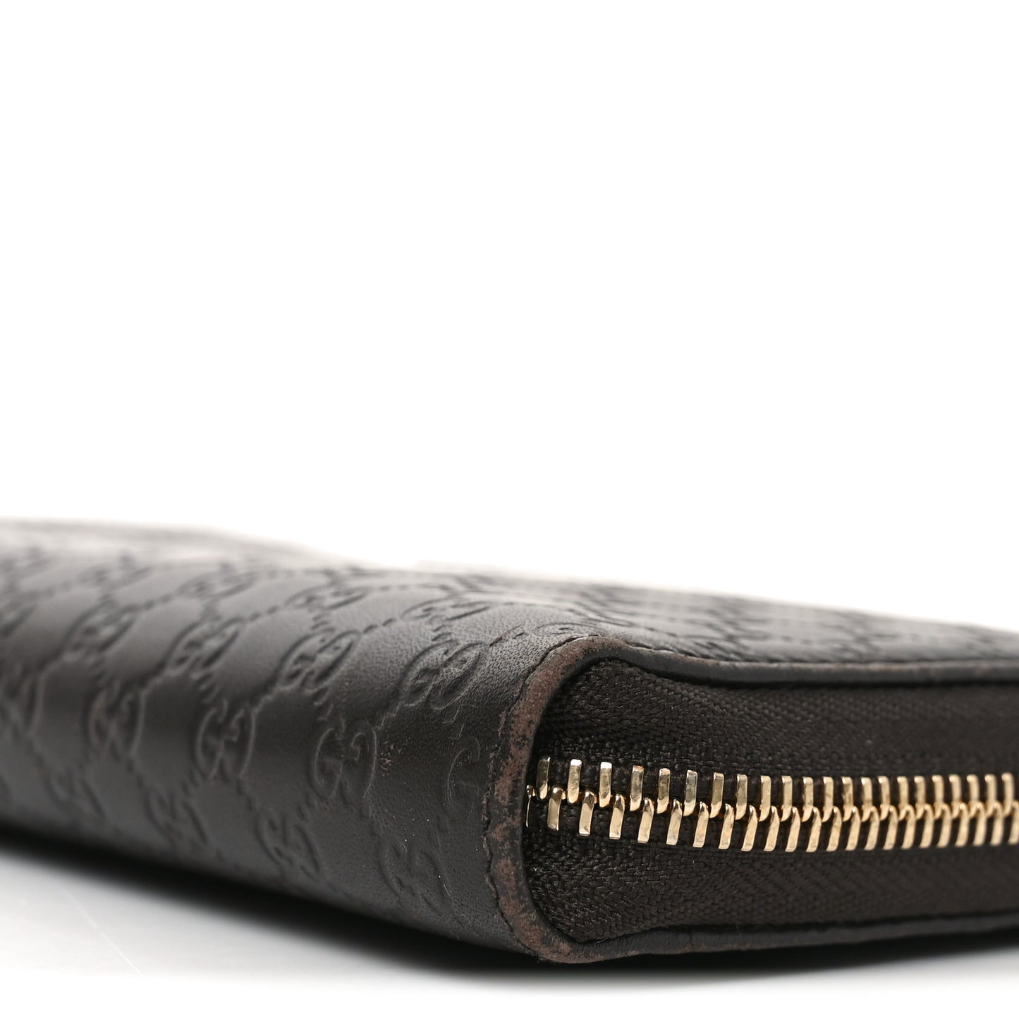 Microguccissima Zip Around Wallet Testa di Moro