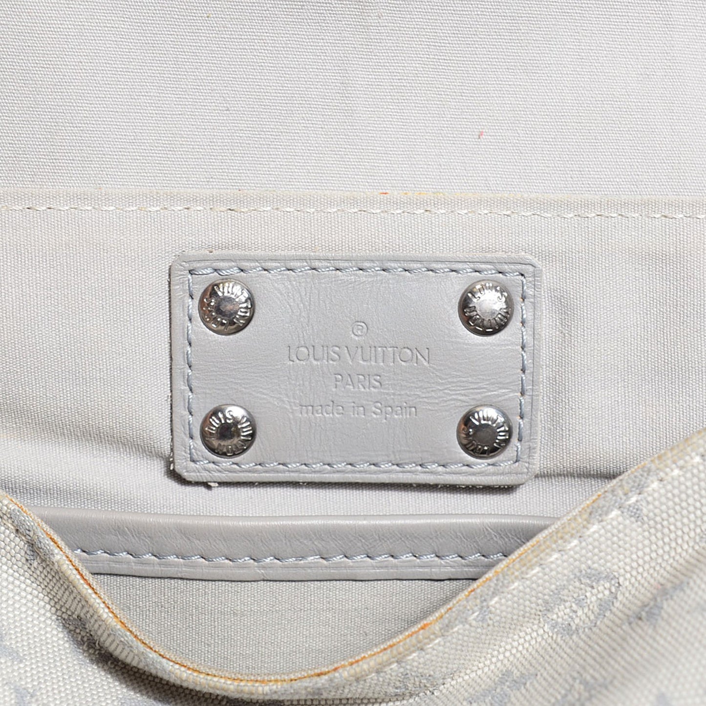 Mini Monogram Patchwork Conte De Fees Musette Grey