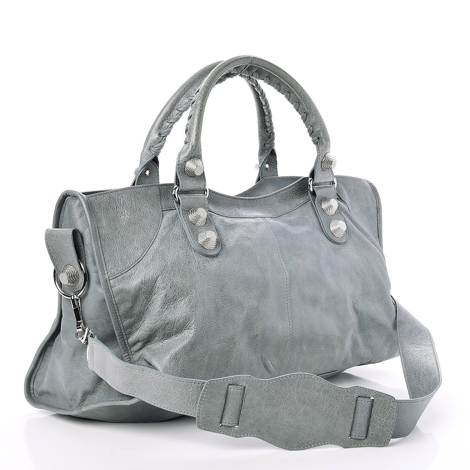 Balenciaga Agneau Giant 21 Silver Hardware Part Time Ardoise 4 of 8