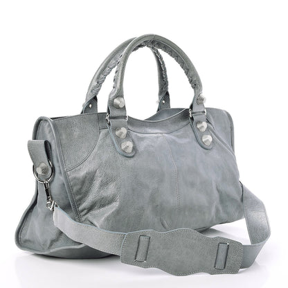 Balenciaga Agneau Giant 21 Silver Hardware Part Time Ardoise 4 of 8