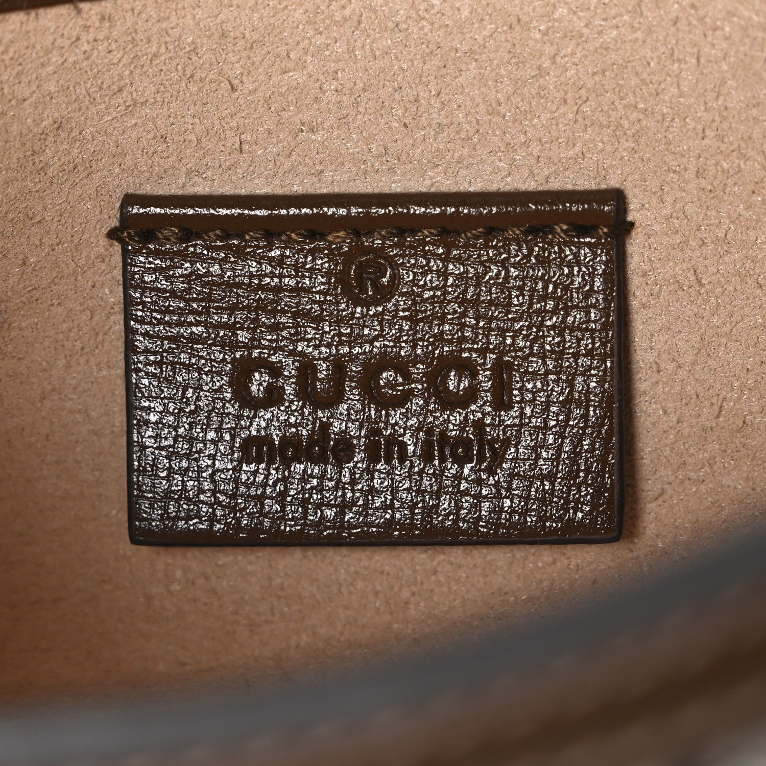 Gucci GG Supreme Monogram Mini Horsebit 1955 Shoulder Bag Beige Brown Sugar 6 of 10