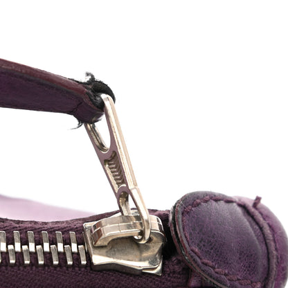 Balenciaga Agneau Giant 21 Silver Hardware Work Raisin 23 of 23