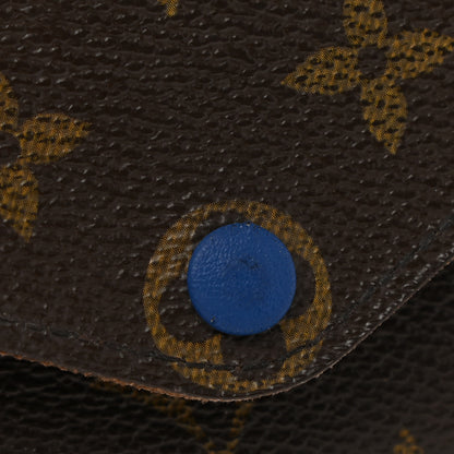 Louis Vuitton Monogram Josephine Wallet Blue 7 of 8