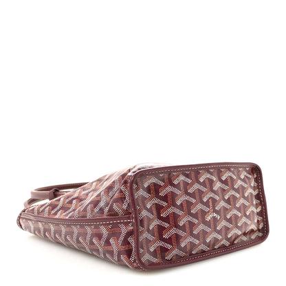 Goyard Goyardine Reversible Mini Anjou Burgundy 6 of 16