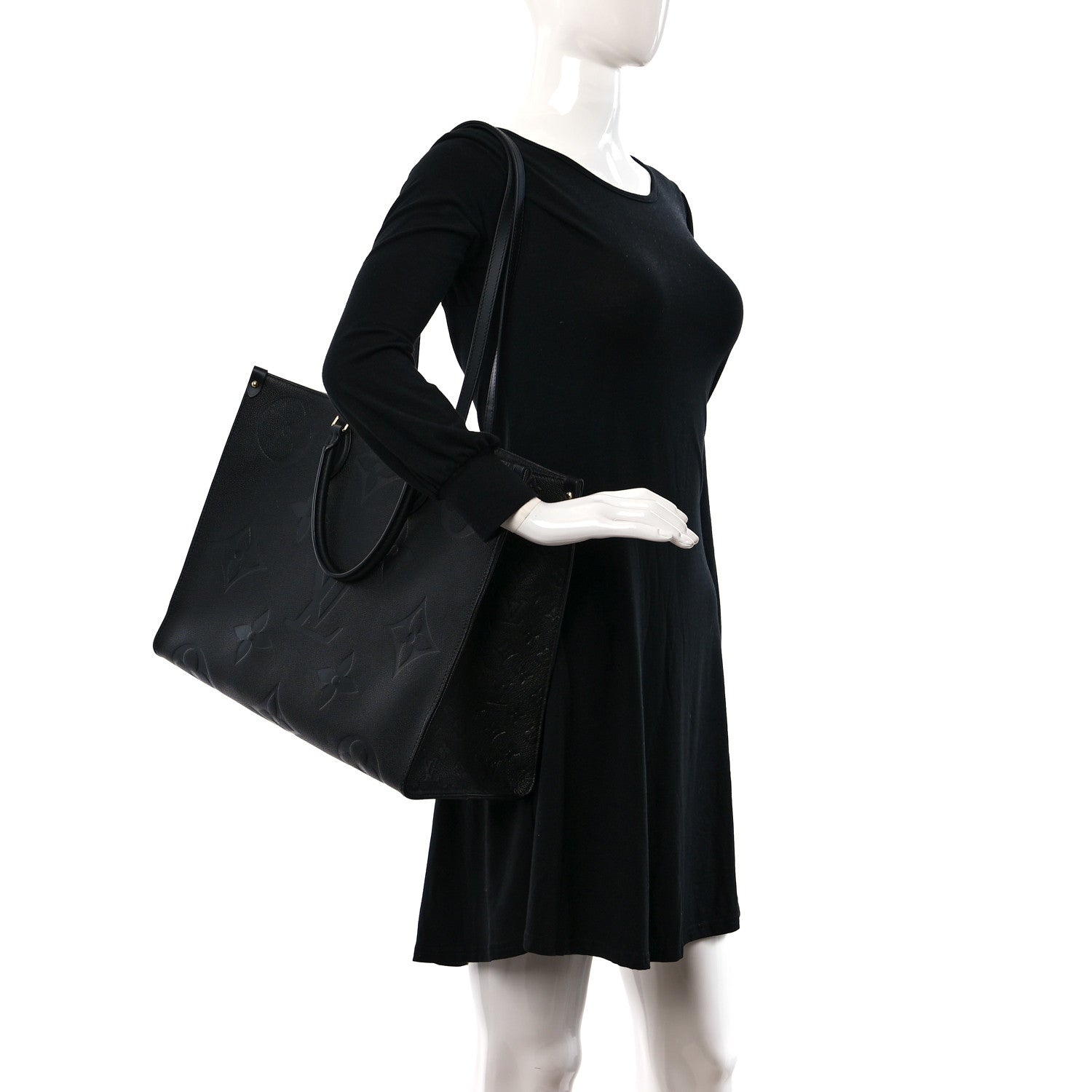 Louis Vuitton Empreinte Monogram Giant Onthego GM Black 2 of 8