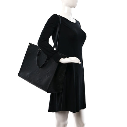 Louis Vuitton Empreinte Monogram Giant Onthego GM Black 2 of 8
