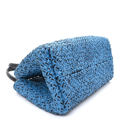 Bottega Veneta Nappa Intrecciato Large Cabat Blue Black 5 of 12