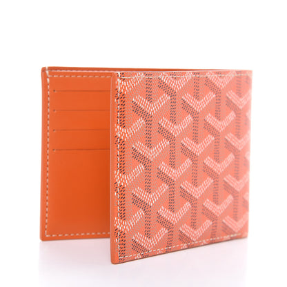 Goyard Goyardine Bi-Fold Victoire PM Wallet Orange 3 of 6