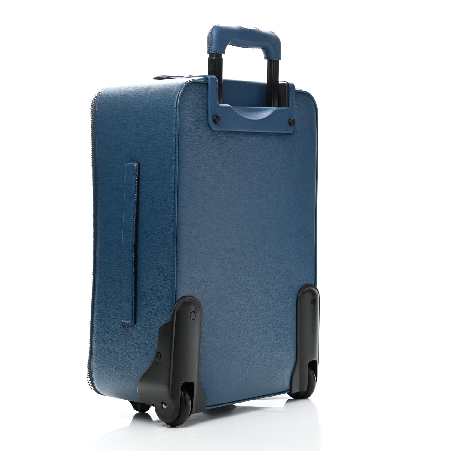 Fendi Vitello Elite Flamingo Luggage Blue Cobalto 2 of 10