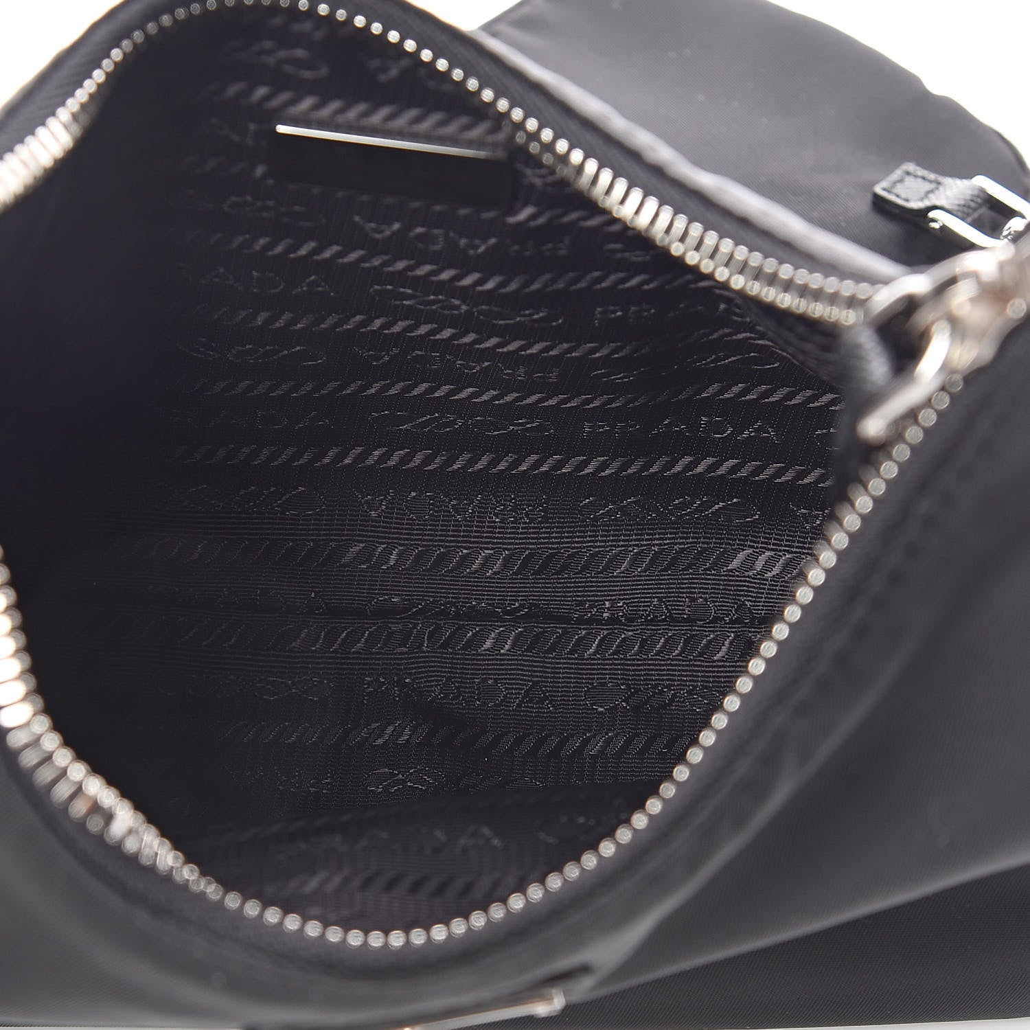 Prada Nylon Re-Edition 2005 Shoulder Bag Black 5 of 8