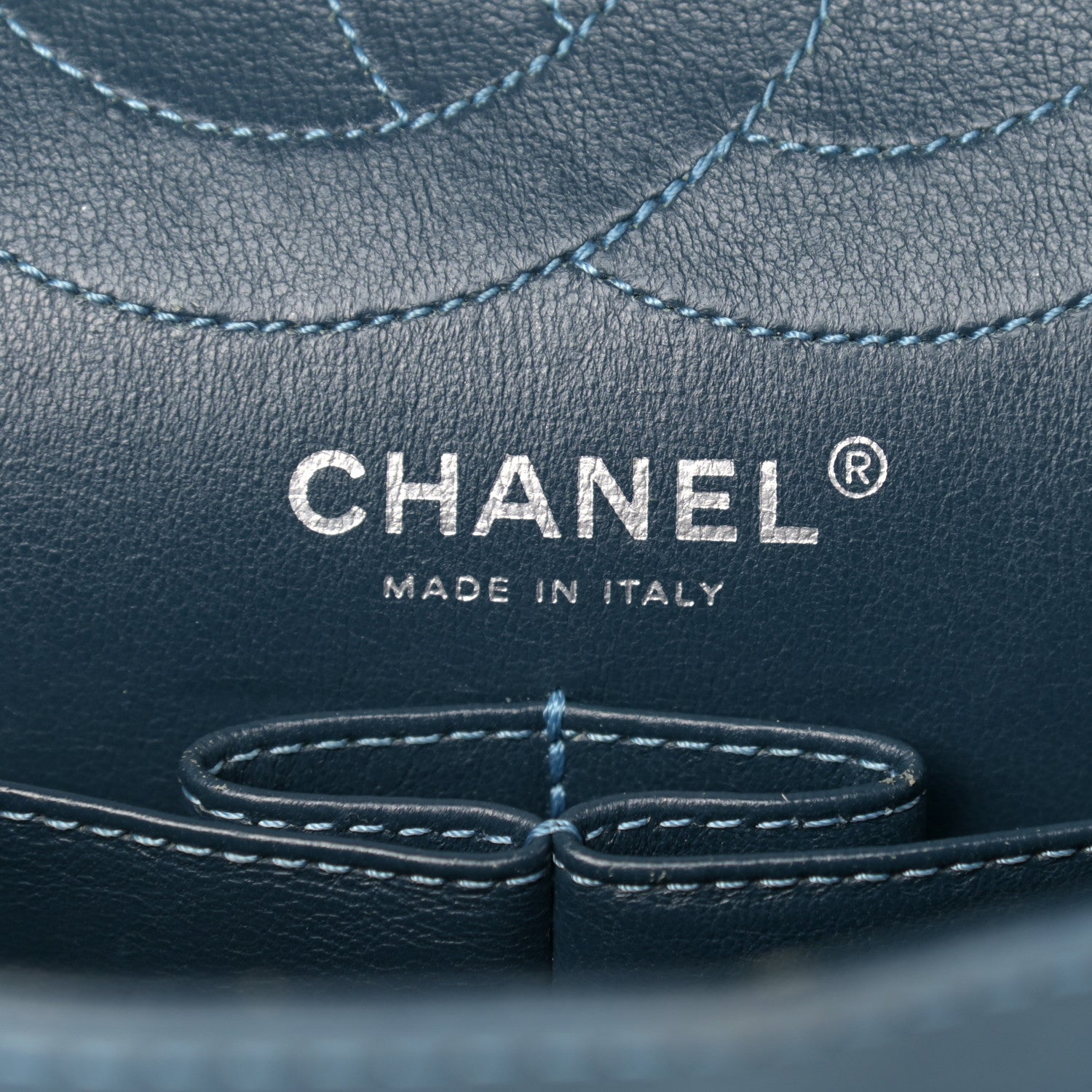Chanel Patent Quilted 2.55 Reissue 226 Flap Blue 5 of 13