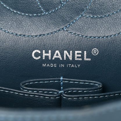 Chanel Patent Quilted 2.55 Reissue 226 Flap Blue 5 of 13