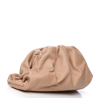 Bottega Veneta Smooth Butter Calf The Pouch Oversized Clutch Nude 2 of 8