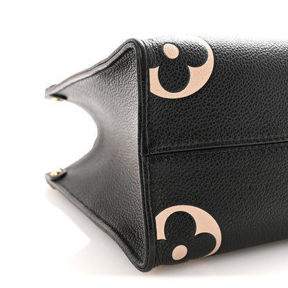 Louis Vuitton Empreinte Monogram Giant Onthego PM Black Beige 8 of 9