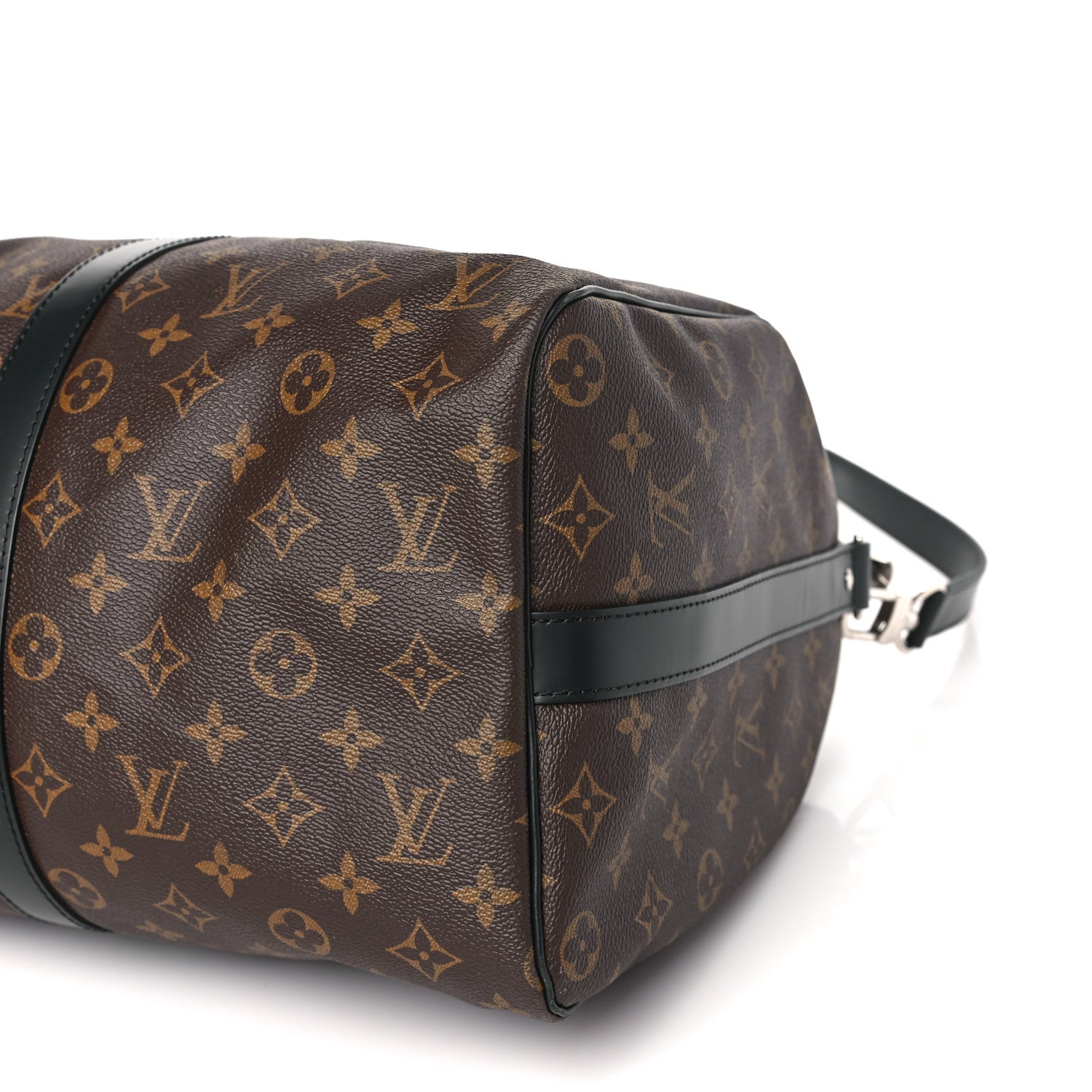 Louis Vuitton Monogram Macassar Keepall Bandouliere 45 8 of 8