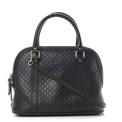 Gucci Microguccissima Medium Dome Bag Black 1 of 16