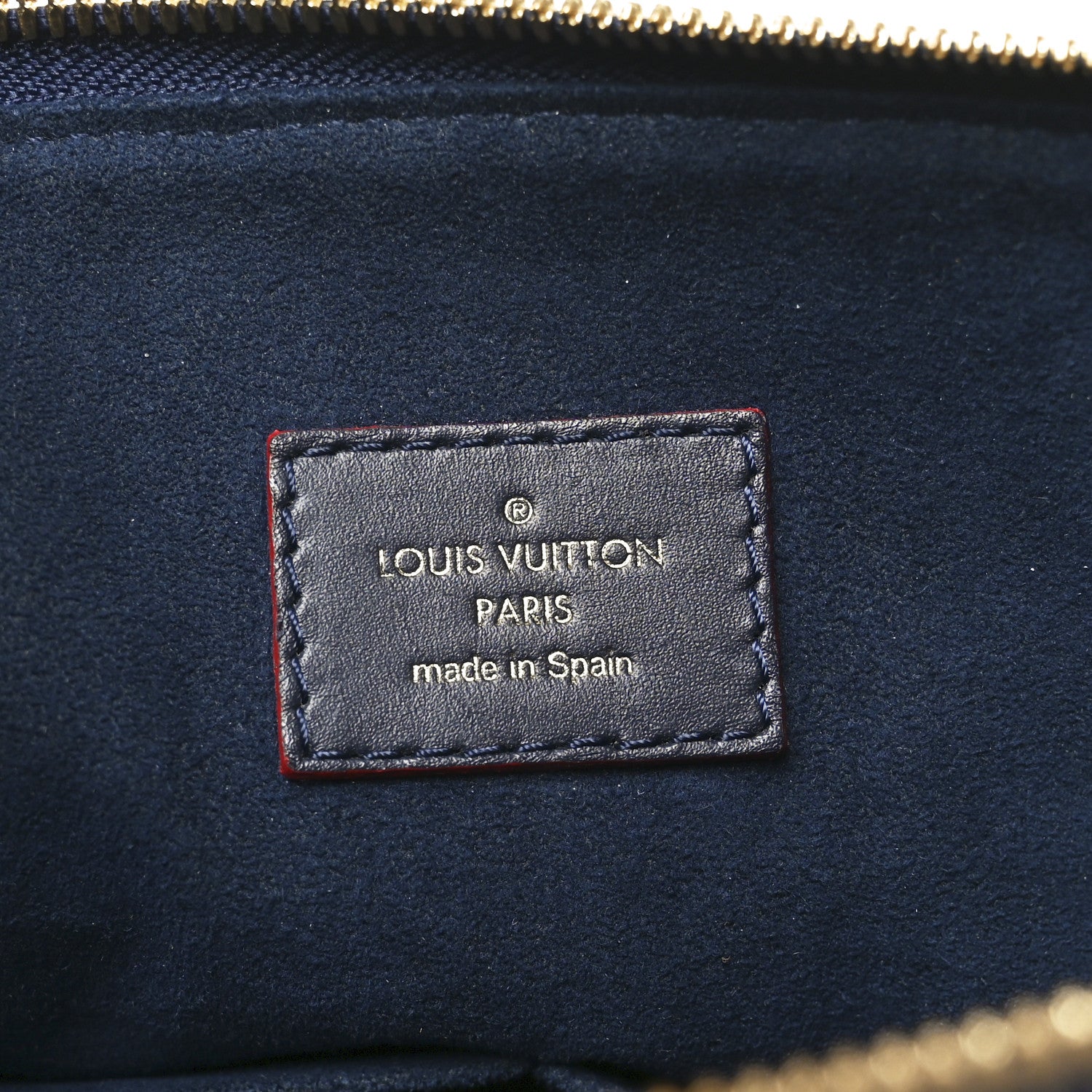 Louis Vuitton Empreinte V Tote MM Marine Rouge 6 of 9