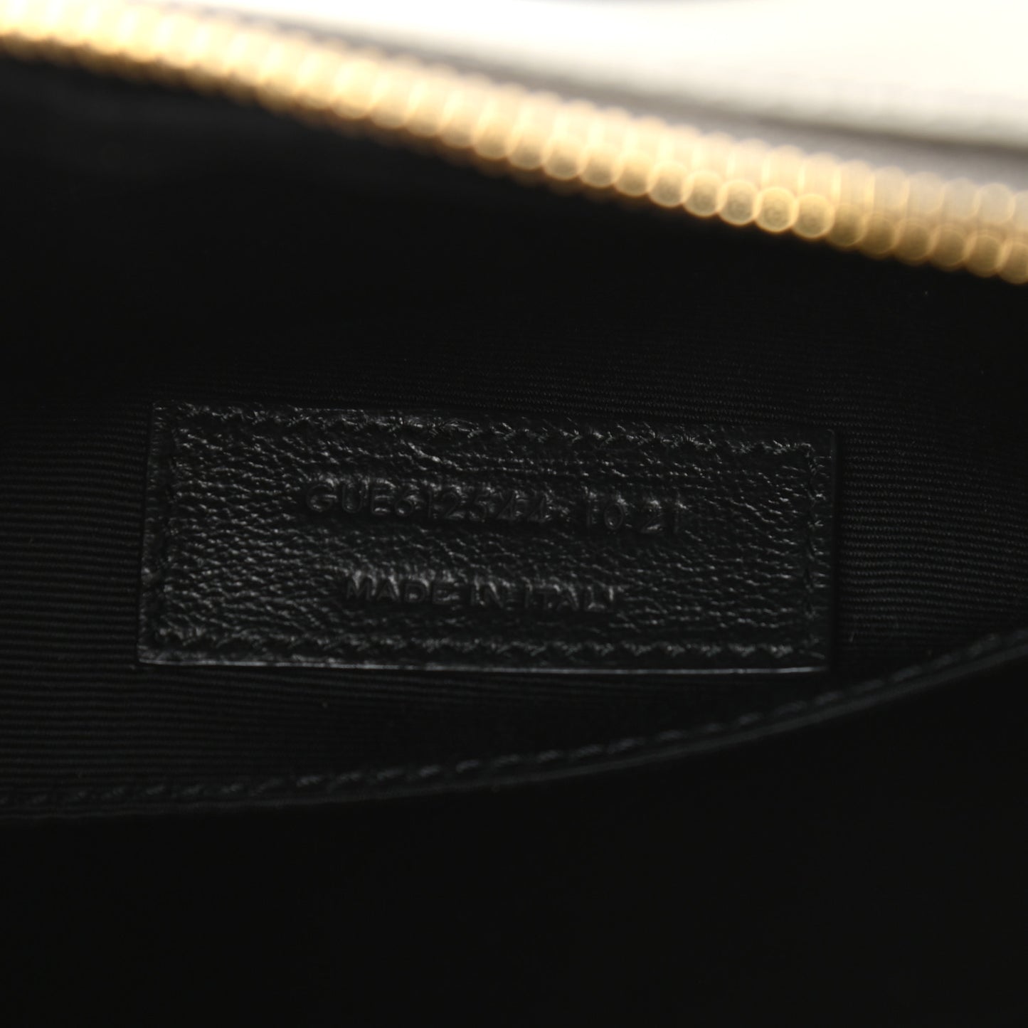 Calfskin Matelasse Monogram Lou Camera Bag Grey Kaki