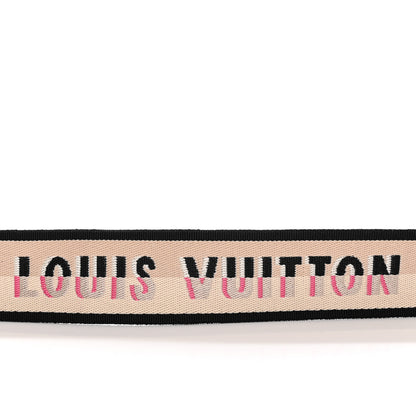 Louis Vuitton Jacquard Speedy Bandouliere 20 Shoulder Strap Black 3 of 5