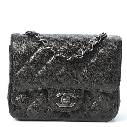 Chanel Caviar Quilted Mini Square Flap Charcoal 1 of 10