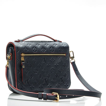 Louis Vuitton Empreinte Pochette Metis Marine Rouge 3 of 7