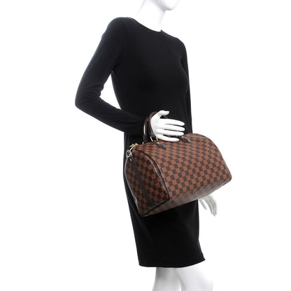 Louis Vuitton Damier Ebene Speedy Bandouliere 30 2 of 8