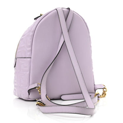 Fendi Nappa FF 1974 Embossed Mini Backpack Anemone 4 of 13