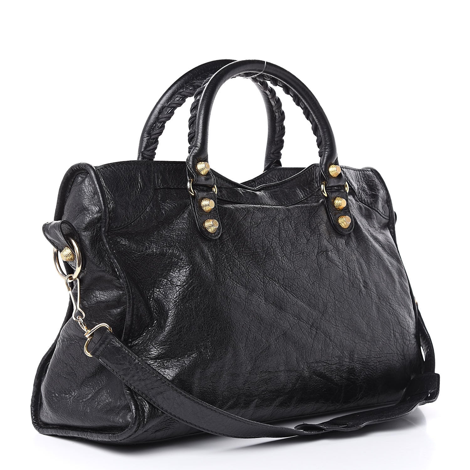 Balenciaga Agneau Giant 12 Gold Hardware City Black 3 of 12