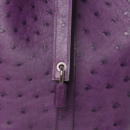Hermes Ostrich Picotin Lock 18 Violine 10 of 11