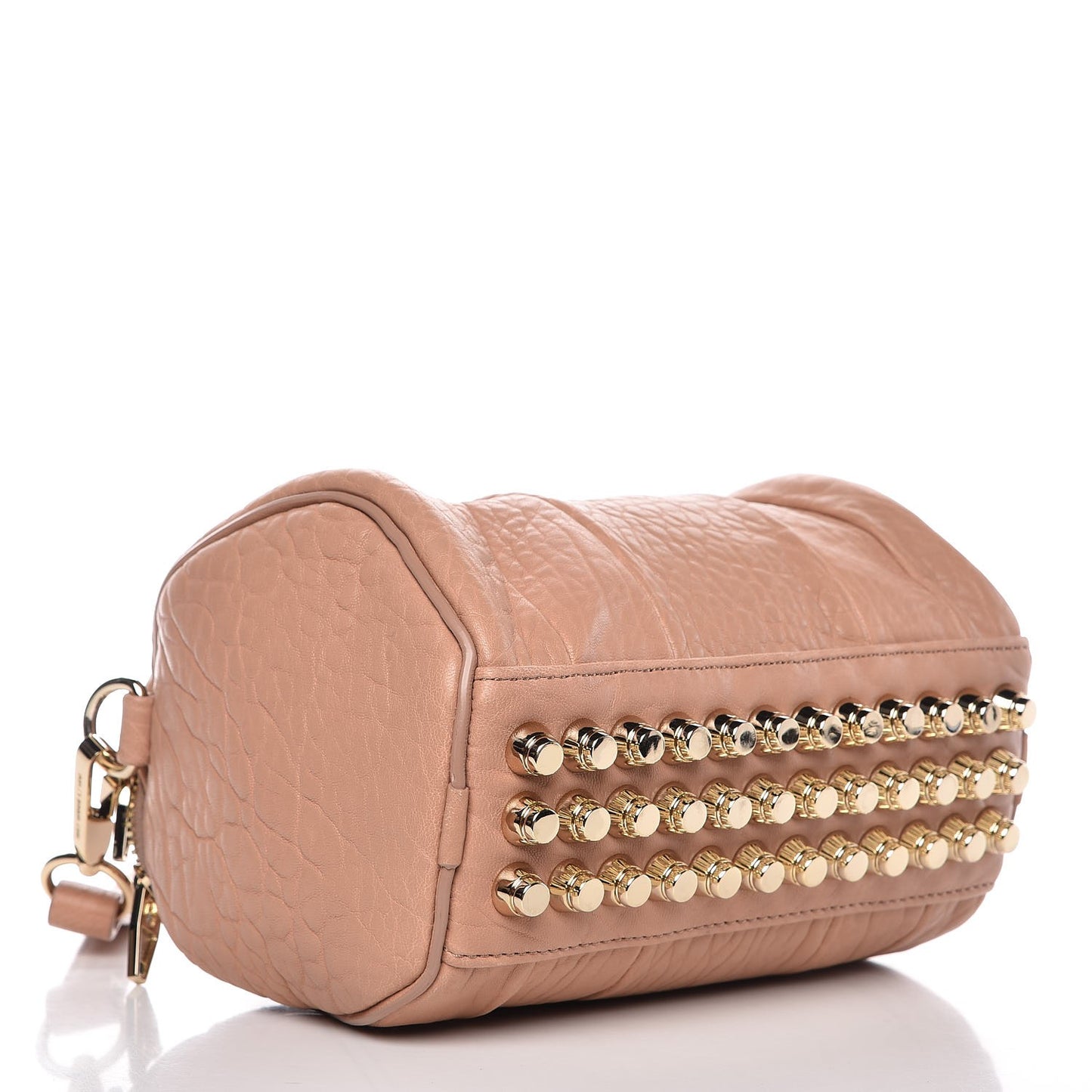 Pebbled Lambskin Mini Rockie Blush Pale Gold Hardware