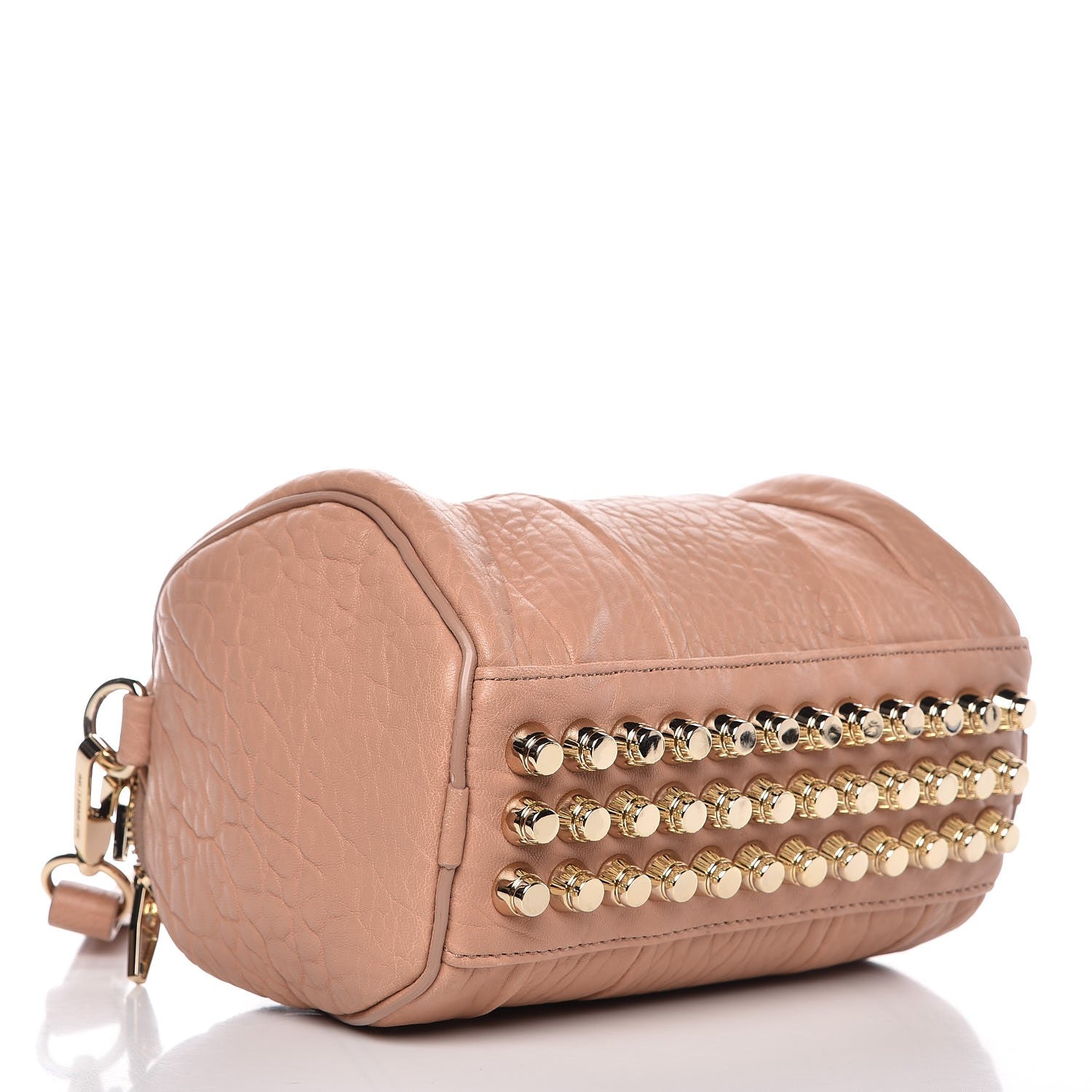 Alexander Wang Pebbled Lambskin Mini Rockie Blush Pale Gold Hardware 4 of 7